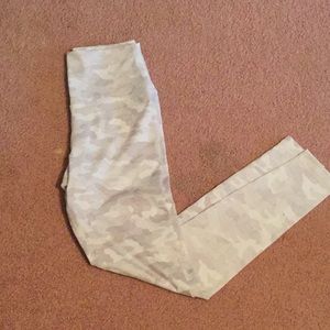 Whit camp yoga pants